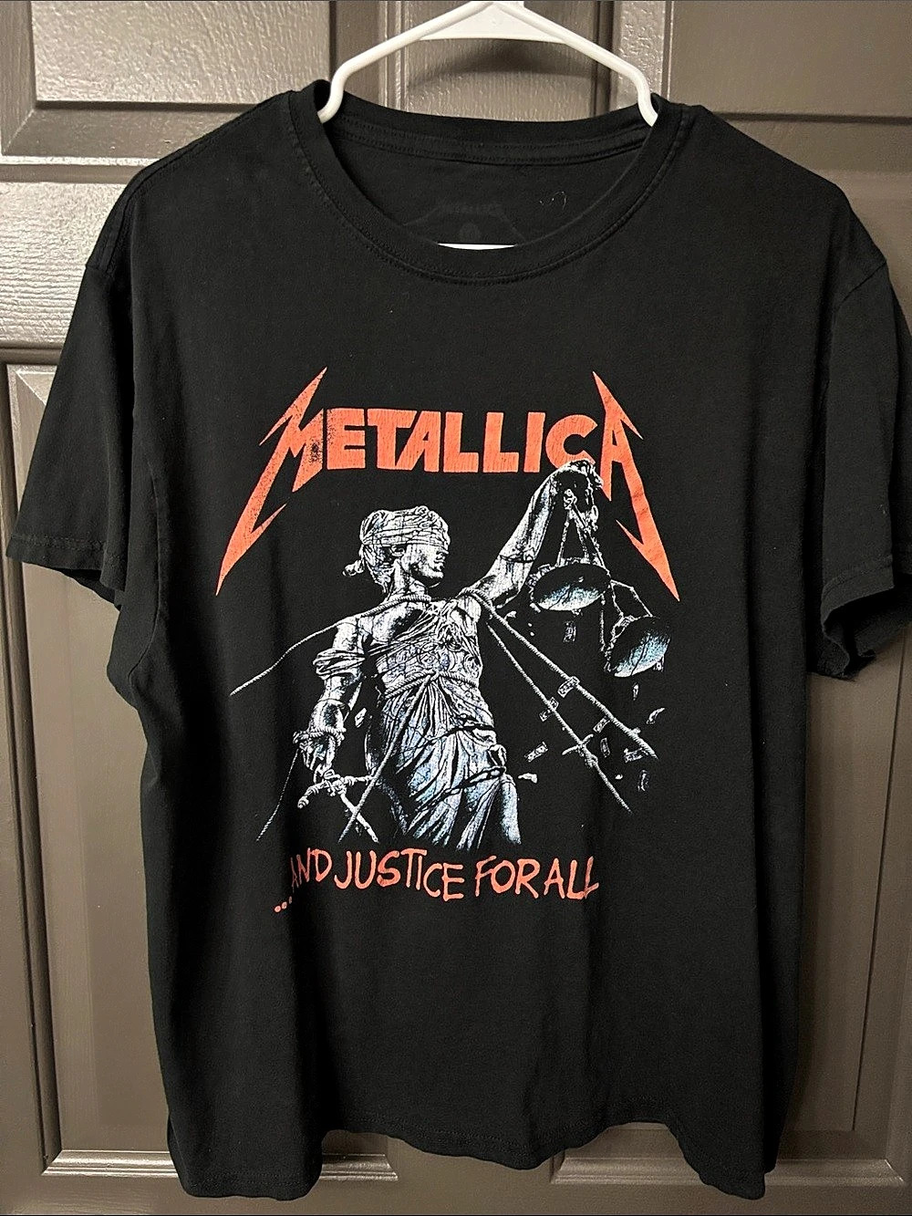 Metallica.And Justice for All Graphic T-Shirt.And Justice for All Graphic Tee in
